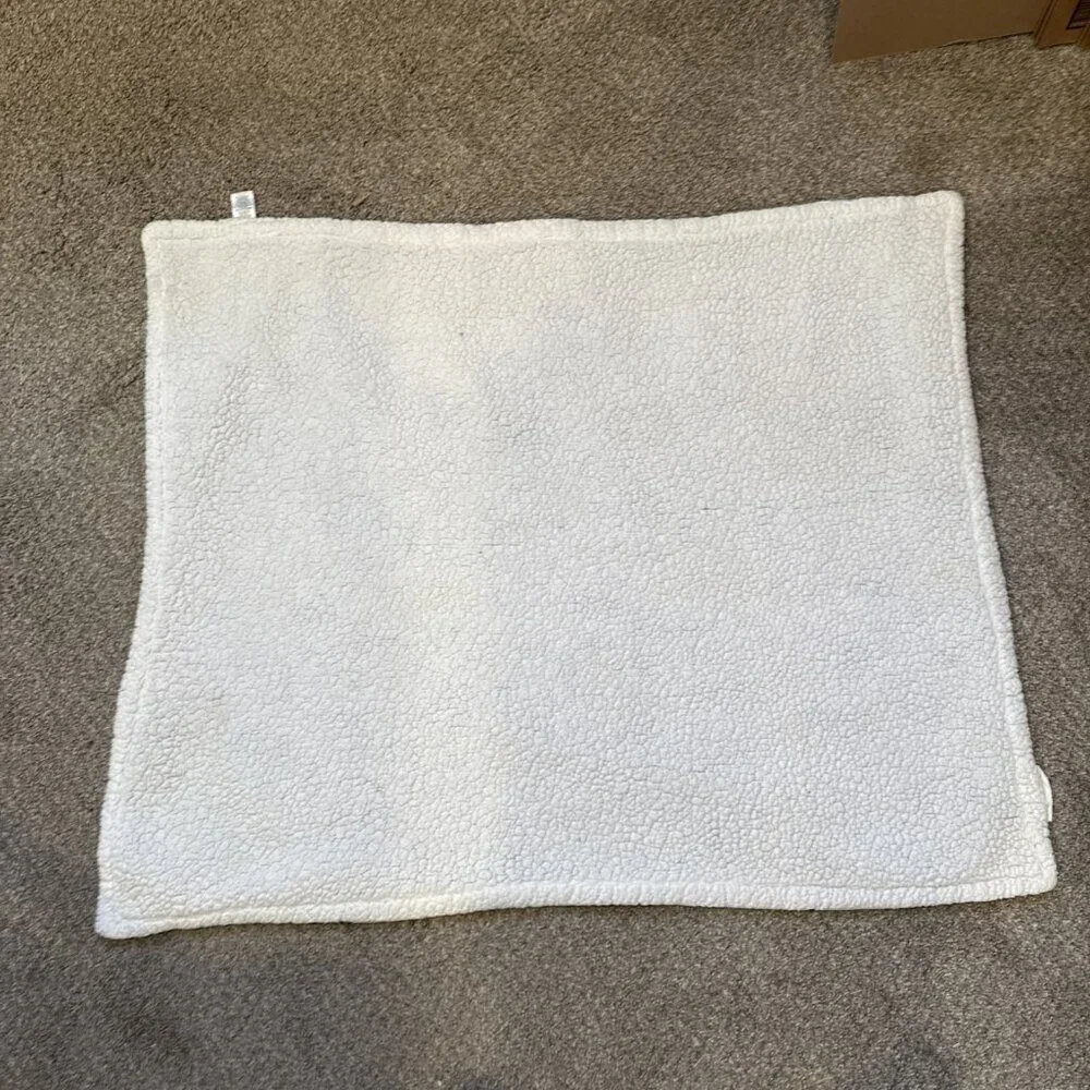 Tahari Baby Car Theme Blanket Security Lovey Plush White Blue Construction City